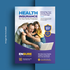 Health Insurance Poster Template